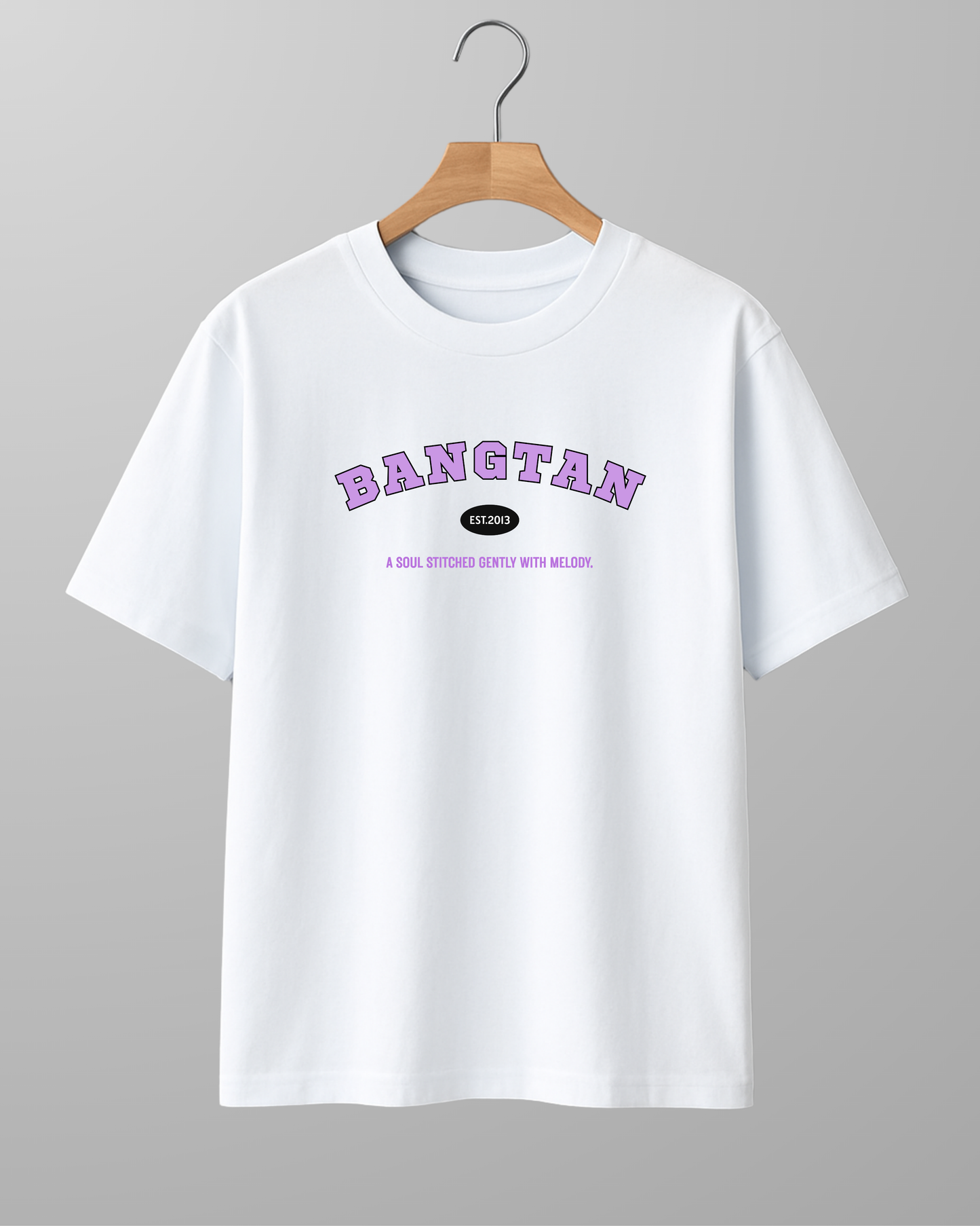 BANGTAN Oversized Standard T-Shirt | White