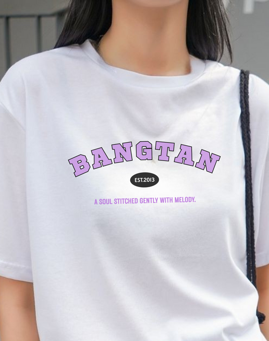 BANGTAN Oversized Standard T-Shirt | White