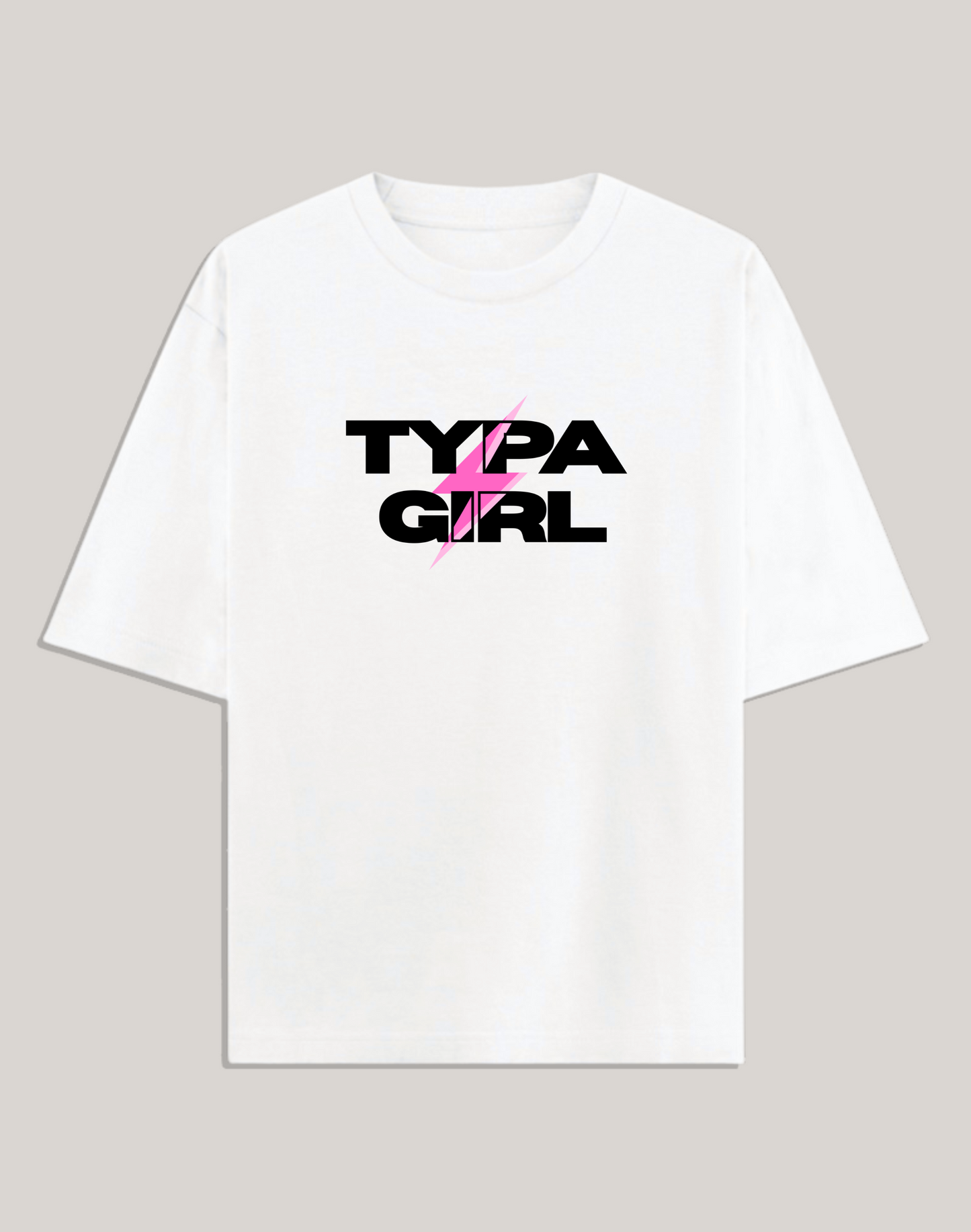 BlackPink Oversized Standard Tshirt | White