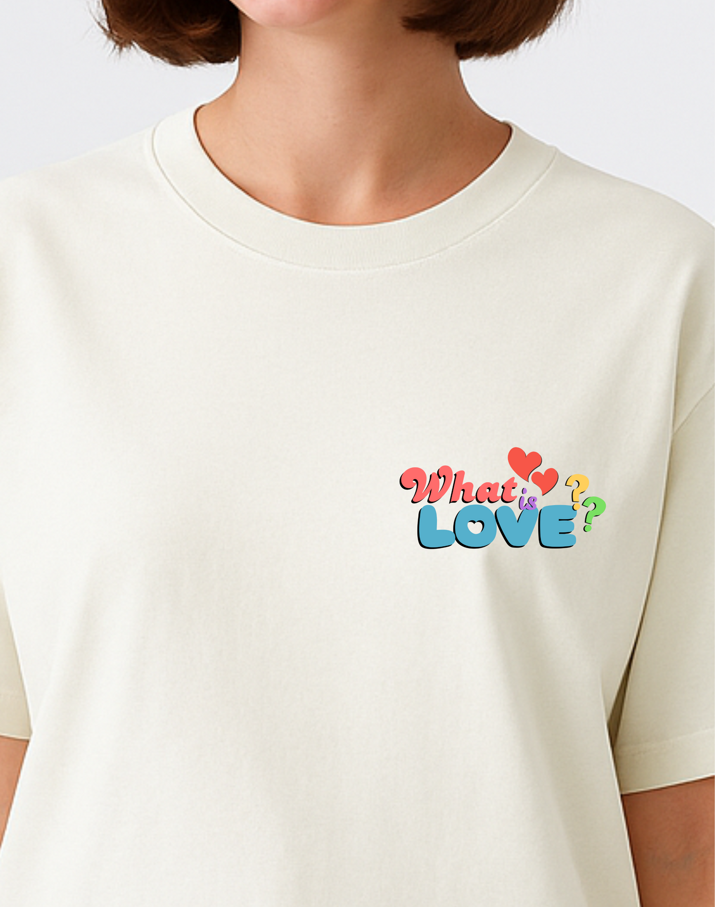 What is love? TWICE Oversized Classic Tshirt | Off White