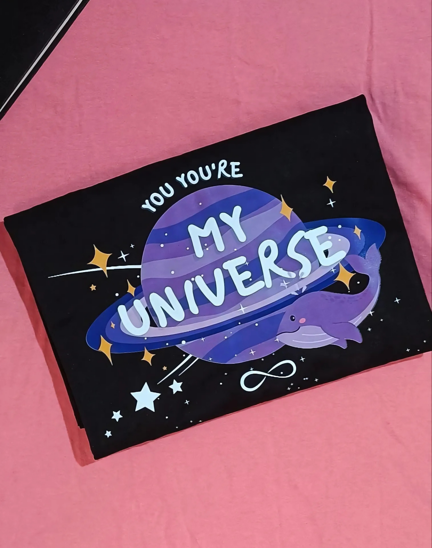 My Universe BTS Oversized Classic Tshirt | Black